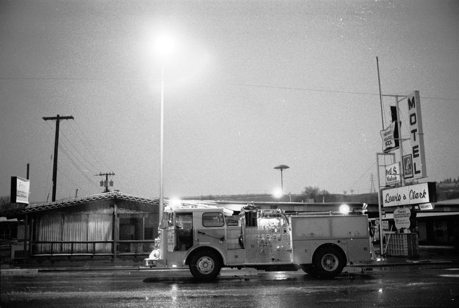 Lewis & Clark Motel, March, 1980